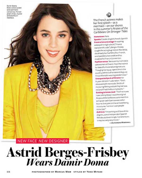 阿斯特丽德·伯格斯·弗瑞斯贝(Astrid Berges-Frisbey)